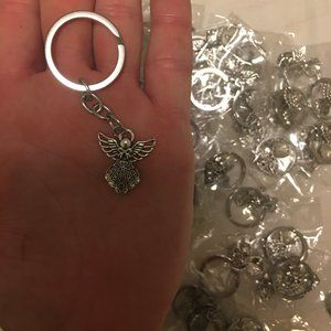 Lot of 10 Angel Keychains